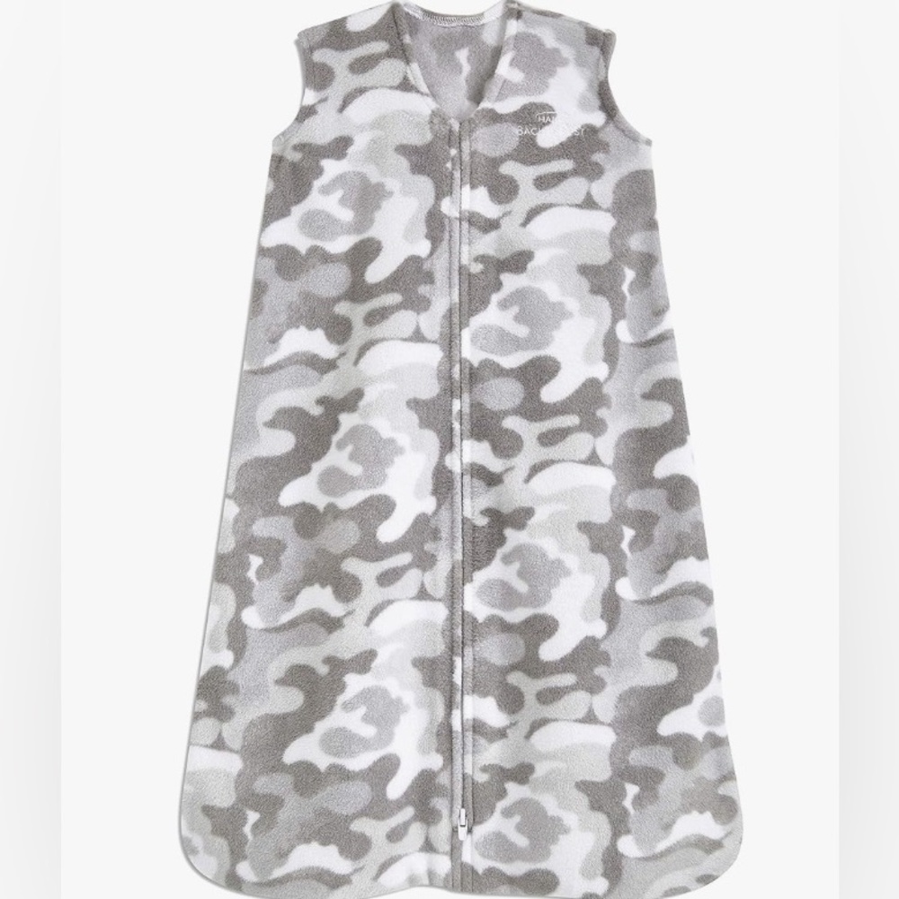 Halo Gray “Sand & Stone” Micro-Fleece Baby Sleep Sack TOG 1.0